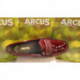 Mocassin de ARCUS plat confortable vernis noir ou bordeaux PERTIN