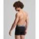 Lot de deux boxers en coton biologique Dual Logo SUPERDRY