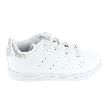 ADIDAS Stan Smith El BB Blanc Argent