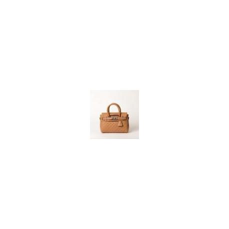 SAC A MAIN PYLA-LOSANGE MINI MAC DOUGLAS CAMEL-ML20