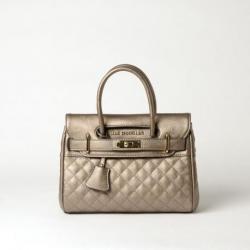 SAC A MAIN PYLA-LOSANGE MINI MAC DOUGLAS BRONZE-ML98