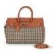 SAC A MAIN PYLA-FANT XS MAC DOUGLAS TWEED CHATAIN