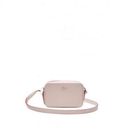 Sac bandouliere en cuir Lacoste Ref 57397 K63 Rose