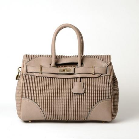 SAC A MAIN PYLA-BRYA XS MAC DOUGLAS GRIS TAUPE