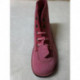 KICK COL Botillon kickers rose/lilas femme lacet mode nubuck