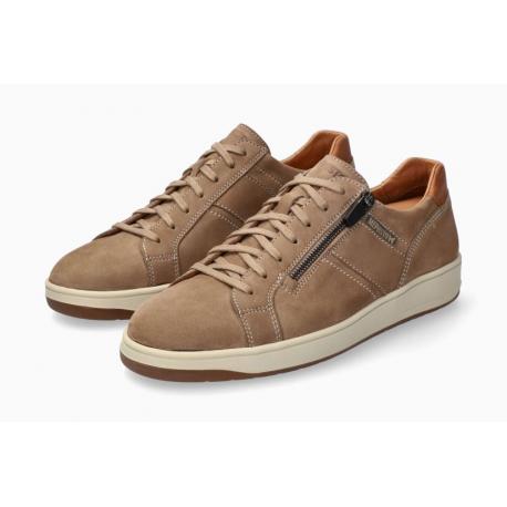 MEPHISTO HENRIK | Homme Sneaker Beige Cuir Nubuck