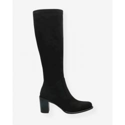 Bottes chaussettes Chic à talon de 7cm FILOU de ADIGE Stretch noir