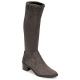 BOTTES chaussettes JB MARTIN strech Grise 1JOLIE talon de 4cm