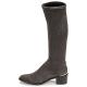 BOTTES chaussettes JB MARTIN strech Grise 1JOLIE talon de 4cm