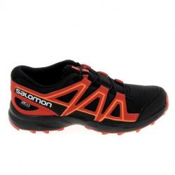 SALOMON Speedcross CSWP Jr Noir Rouge