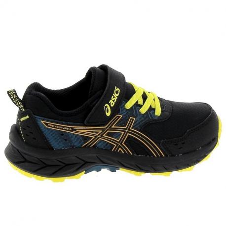 ASICS Pre Venture 9 PS C Noir Jaune