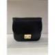 Petit sac besace cuir de buffle noir