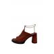 MJUS MULE CHAINE BORDEAUX