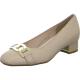 Escarpins GRAZ Cuir beige ARA 11806-08 talon 3,5cm décolleté mors décoratif métal