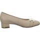 Escarpins GRAZ Cuir beige ARA 11806-08 talon 3,5cm décolleté mors décoratif métal