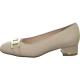 Escarpins GRAZ Cuir beige ARA 11806-08 talon 3,5cm décolleté mors décoratif métal