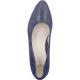 Escarpins LONDON ARA  bleu jean irisé 12-11537-03 talon de 5cm forme allongée