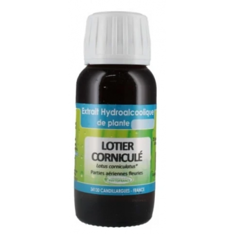 Lotier corniculé - Extrait Hydroalcoolique de plante fraîche Bio - 60 ml - Phytofrance Lotier corniculé - Extrait Hydroalcoolique de plante fraîche Bio - 60 ml - Phytofrance
