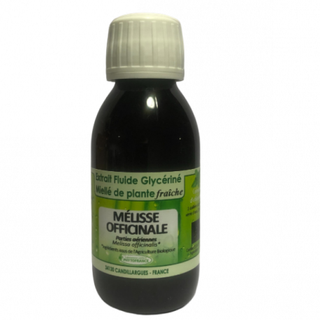 Mélisse officinale - Extrait Fluide Glycériné Miellé de plante Bio Phytofrance Mélisse officinale - Extrait Fluide Glycériné Miellé de plante Bio Phytofrance