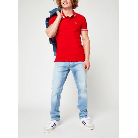 TOMMY JEANS TIPPED STRETCH - Polo