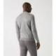 Pull col rond gris chiné avec poche BRADY