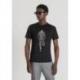 T-SHIRT SLIM FIT  NOIR AVEC IMPRIMÉ