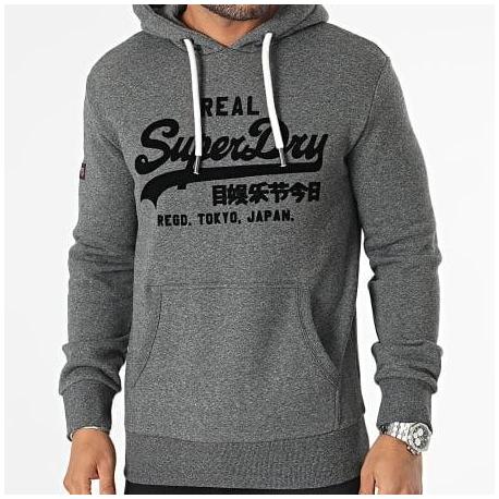 SUPERDRY Sweat à Capuche Tonal Vintage Logo