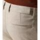 Pantalon chino armuré beige VARFAIT