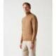 Pull col roulé camel BRUNO