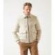 Blouson en laine col sherpa mastic MATHIAS