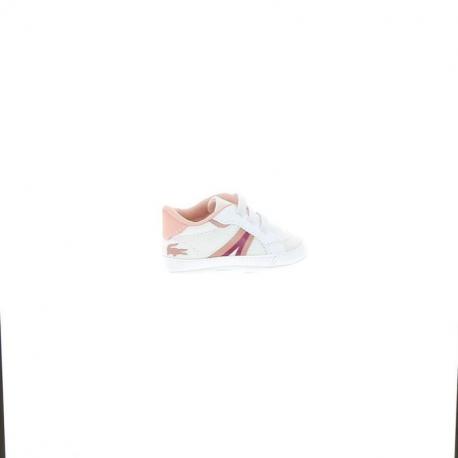 LACOSTE Crib L004 Blanc Rose