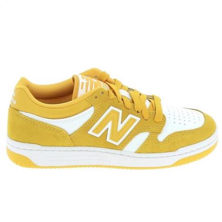 NEW BALANCE BB480 Blanc Or