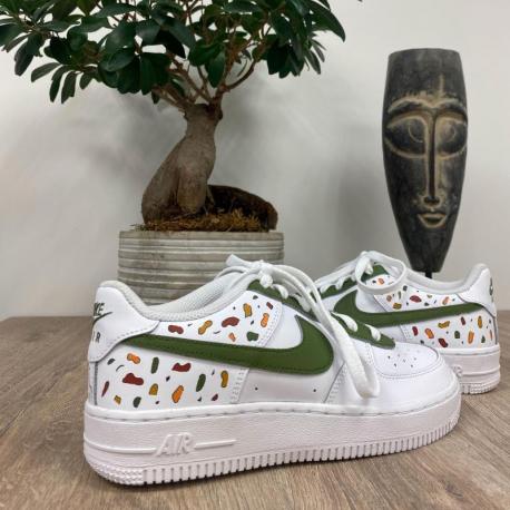 Baskets personnalisées NIKE AF1 Africa