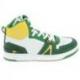 LACOSTE L001 Mid Blanc Vert