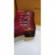 BOOTS DAFT CUIR BORDEAUX  METAMORF'OSE plate zip