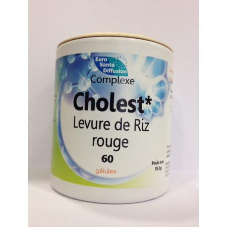 Complexe Cholest* Levure de riz rouge - Gélules de plantes - Phytofrance Complexe Cholest* Levure de riz rouge - Gélules de plantes - Phytofrance