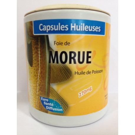 Foie de morue - Capsules huileuses - Phytofrance Foie de morue - Capsules huileuses - Phytofrance