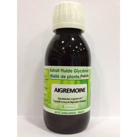 Aigremoine - Extrait Fluide Glycériné Miellé de plante Bio Phytofrance Aigremoine - Extrait Fluide Glycériné Miellé de plante Bio Phytofrance