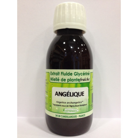 Angélique - Extrait Fluide Glycériné Miellé de plante Bio Phytofrance Angélique - Extrait Fluide Glycériné Miellé de plante Bio Phytofrance