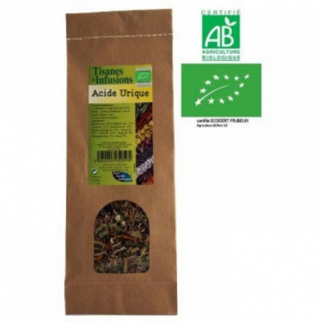 Tisane acide urique BIO 100g - Phytofrance Tisane acide urique BIO 100g - Phytofrance