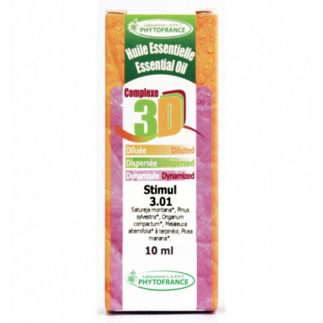 Huile essentielle 3D Stimul' - Phytofrance Huile essentielle 3D Stimul' - Phytofrance
