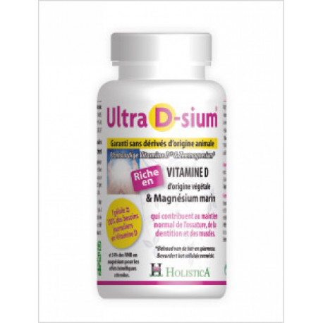 HOLISTICA - Ultra D-sium - 60 gélules HOLISTICA - Ultra D-sium - 60 gélules