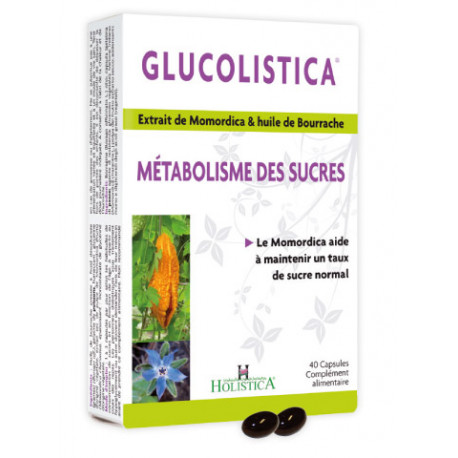 HOLISTICA - Glucolistica - 40 capsules HOLISTICA - Glucolistica - 40 capsules