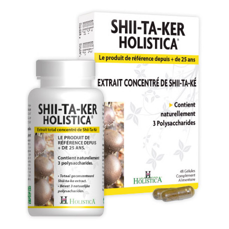 HOLISTICA - SHII-TA-KER - 48 gélules HOLISTICA - SHII-TA-KER - 48 gélules