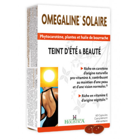 HOLISTICA - Omegaline solaire - 60 capsules HOLISTICA - Omegaline solaire - 60 capsules
