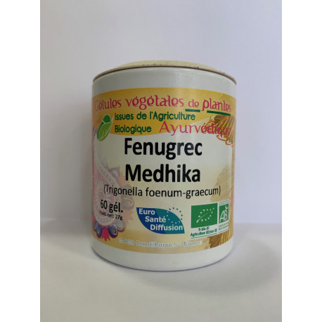 Fenugrec Medhika - Gélules de plantes Bio Phytofrance Fenugrec Medhika - Gélules de plantes Bio Phytofrance