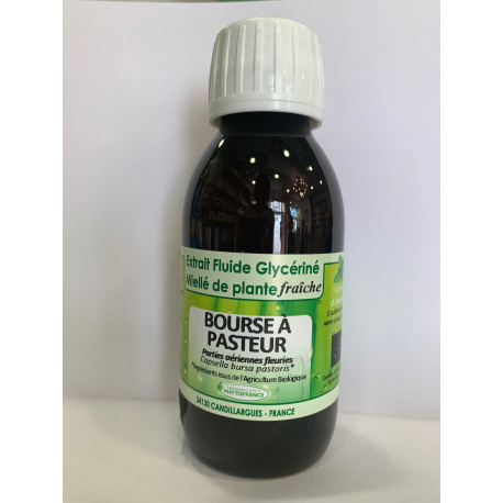 Bourse à pasteur - Extrait Fluide Glycériné Miellé de plante Bio Phytofrance Bourse à pasteur - Extrait Fluide Glycériné Miellé de plante Bio Phytofrance