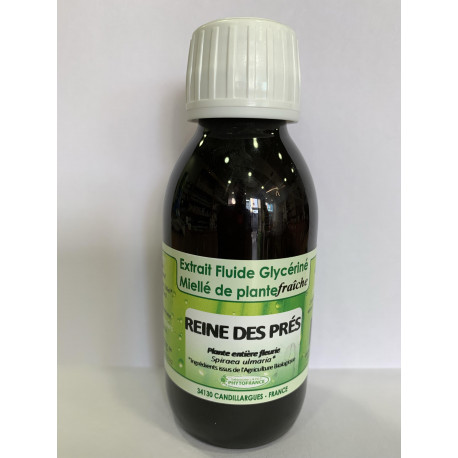Reine des prés - Extrait Fluide Glycériné Miellé de plante Bio Phytofrance Reine des prés - Extrait Fluide Glycériné Miellé de plante Bio Phytofrance