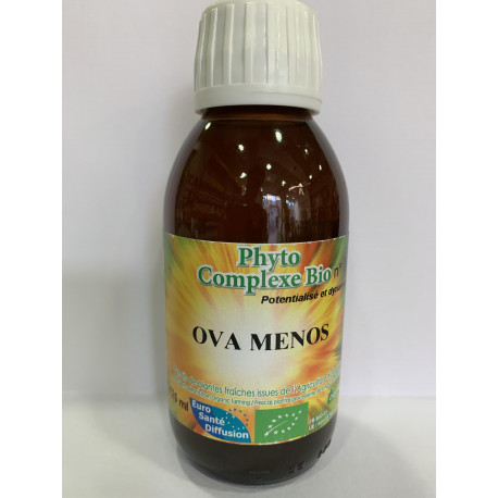 Phyto Complexe Ova menos n°5 - Extrait de plantes fraîches Bio 125 ml - Phytofrance Phyto Complexe Ova menos n°5 - Extrait de plantes fraîches Bio 125 ml - Phytofrance