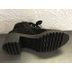 Basket montante en cuir nubuck noir irisé   de TIP TAP DLSPORT4528